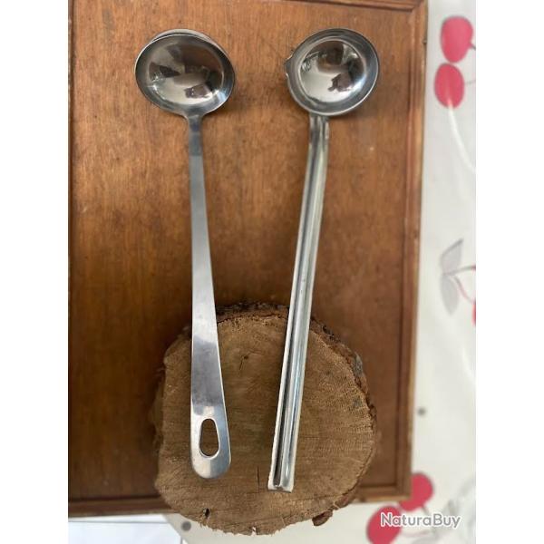 LOT DE 2 LOUCHES INOX   2026