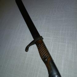 BAIONETTE MAUSERMODELE EXACT A IDENTIFIER