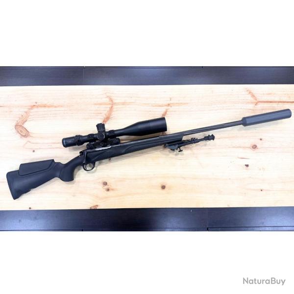CARABINE D'OCCASION FRANCHI HORIZON VARMINT .308 + LUNETTE TAURON 5-50X60 + SILENCIEUX + BIPIED
