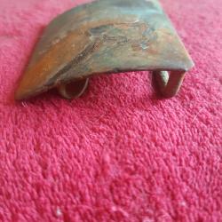 Boucle de ceinturon uniforme piou piou .ww1