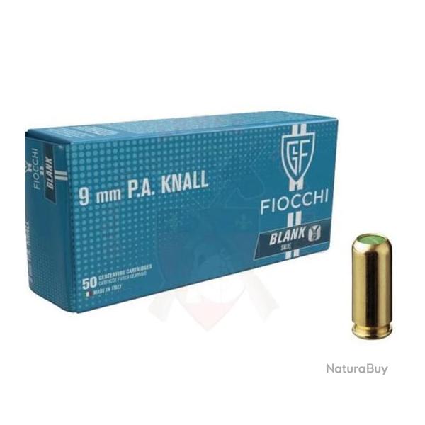 Cartouches FIOCCHI 9mm � blanc PAK