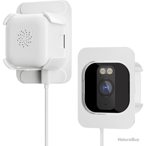 Cam�ra de Surveillance Int�rieure 3MP 2K HD pour Fen�tre : WiFi & Bluetooth, Cam�ra Connect�e avec V