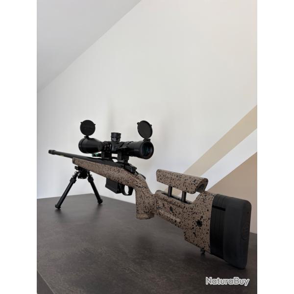 Bergara B14 HMR .308 Win + Lunette Shepherd FFP + Nombreux Accessoires