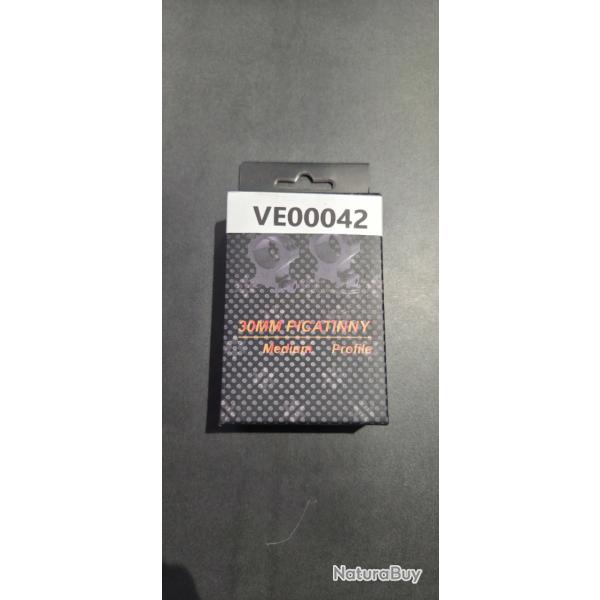 Collier Vector Optics X-ACCU 30mm Medium 1.25"