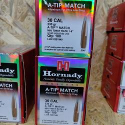 ogive HORNADY A TIP 230 cal .30