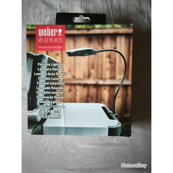 Weber Works Lampe Led � bras flexible r�f : 3400518 - Neuve dans la bo�te