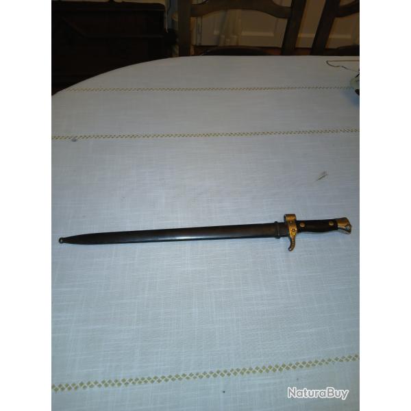 BAIONETTE FUSIL BERTHIER EN TBE COMPLETE