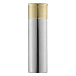 Flasque Jack Pyke en Forme de Cartouche 80 ml - Acier Inoxydable - Compacte et Discr&egrave;te - Pour Boiss
