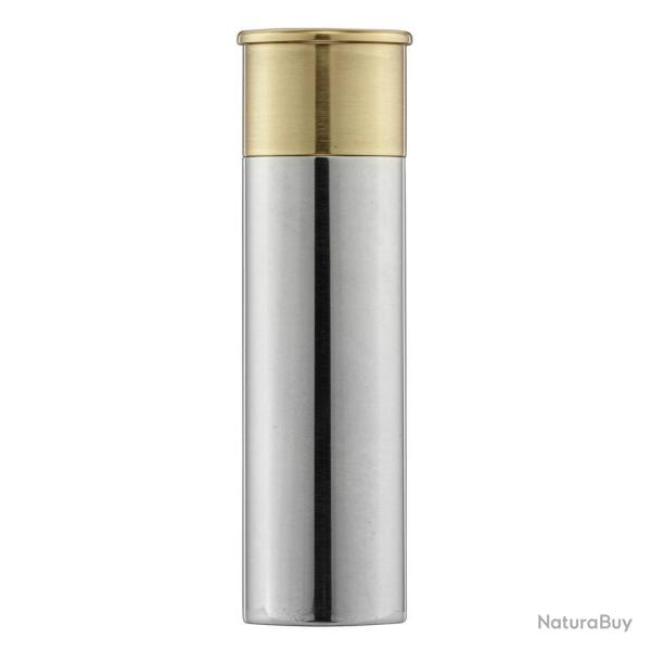 Flasque Jack Pyke en Forme de Cartouche 80 ml - Acier Inoxydable - Compacte et Discr�te - Pour Boiss