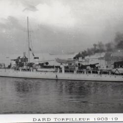 Carte postale DARD TORPILLEUR 1903-19 -N&deg;8416