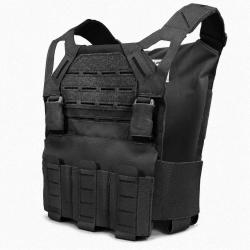 Gilet porte-plaques Ghost VX� Bulldog Tactical Gear - Noir / M (10 x 12")
