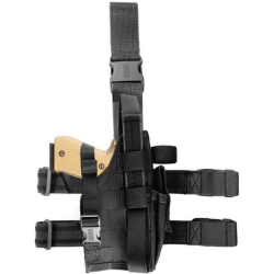 Holster de cuisse Omega VI Elite Colt Blackhawk - Noir / Colt 1911 / Gaucher