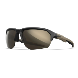 Lunettes de protection Wiley WX JAKL - Coyote / Polaris&eacute; Tungsten Miroir