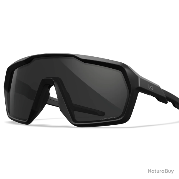 Lunettes de protection Wiley X WX Citadel - Noir / Fum�