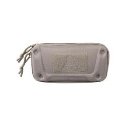 Pochette rigide Ares Baroud Box &agrave; coque EVA, polyester 600D, fixation MOLLE - Coyote