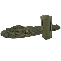 Sac de couchage Mil-Tec Tactical 3 nylon Teflon DuPont garnissage Thermolite 200 g/m&sup2; - Vert