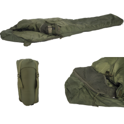 Sac de couchage Mil-Tec Tactical 5 nylon Teflon DuPont garnissage Thermolite 300 g/m&sup2; confort 0&deg;C ex
