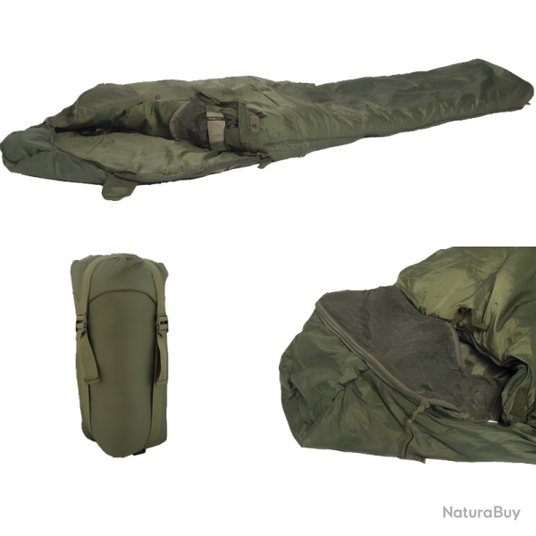 Sac de couchage Mil-Tec Tactical 5 nylon Teflon DuPont garnissage Thermolite 300 g/m� confort 0�C ex
