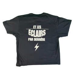 T-shirt "A 20 Ans On Crache le tonnerre par devant" - Navy Blue / XL