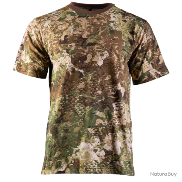 T-shirt camouflage Mil-Tec CIV-TEC coton single jersey 180 g/m� manches courtes - WASP I Z2 / M