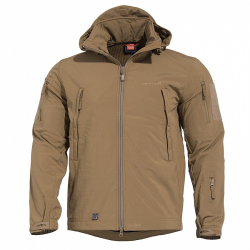 Veste softshell Pentagon Artaxes membrane Storm|Tex 8 000 mm coudes renforc&eacute;s capuche escamotable - 