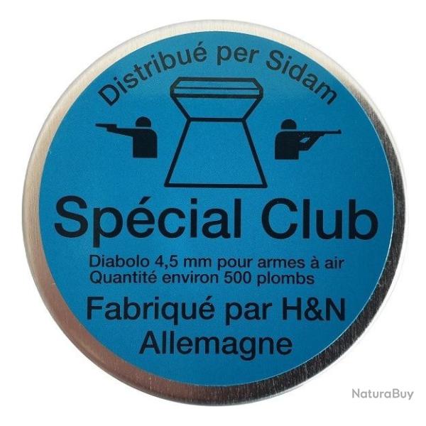 500 Plombs diabolo H&N Special Club 4.5mm