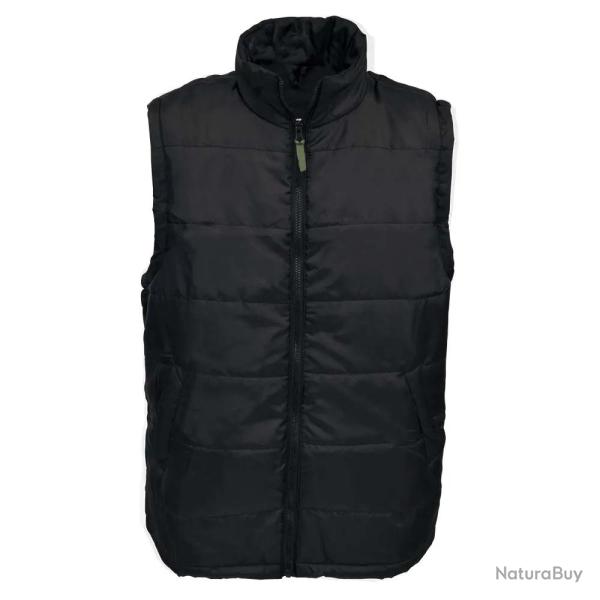 Veste matelass�e sans manches fermeture zip col montant S � 3XL L / XL