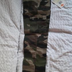 Pantalon enfant treillis Original Pertoock's 8ans neuf