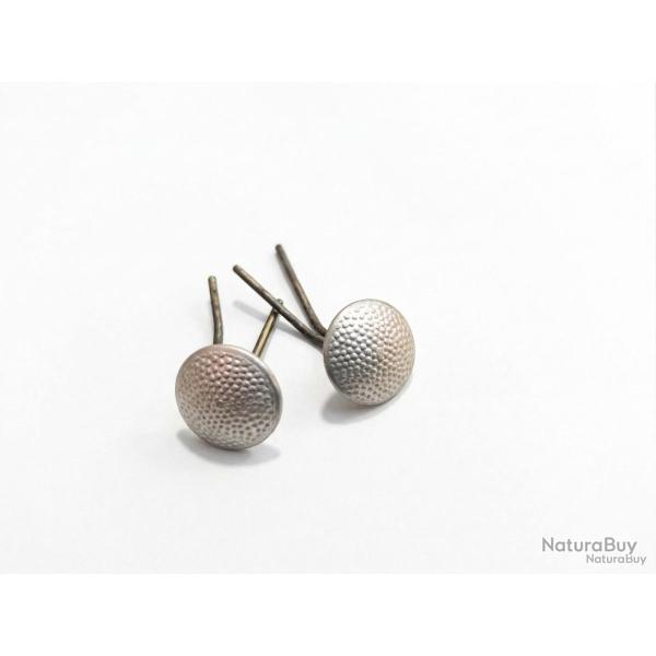 Lot de deux rivets de casquette post WW2 ( Diam�tre : 12 mm )