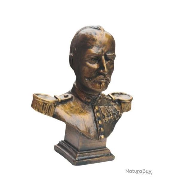 Buste sur socle du Capitaine Danjou de la L�gion Etrang�re Camerone 1863 Second Empire