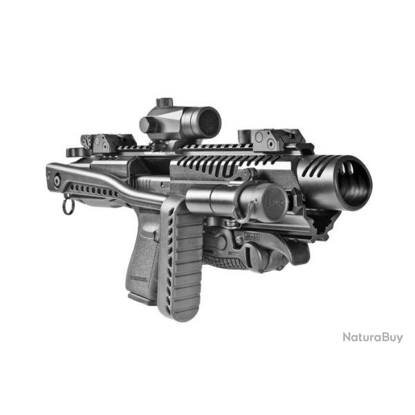 DESTOCKAGE - Crosse Fab Defense kpos g2 pour glock 17/19 - Noir - MAKKPOSG2