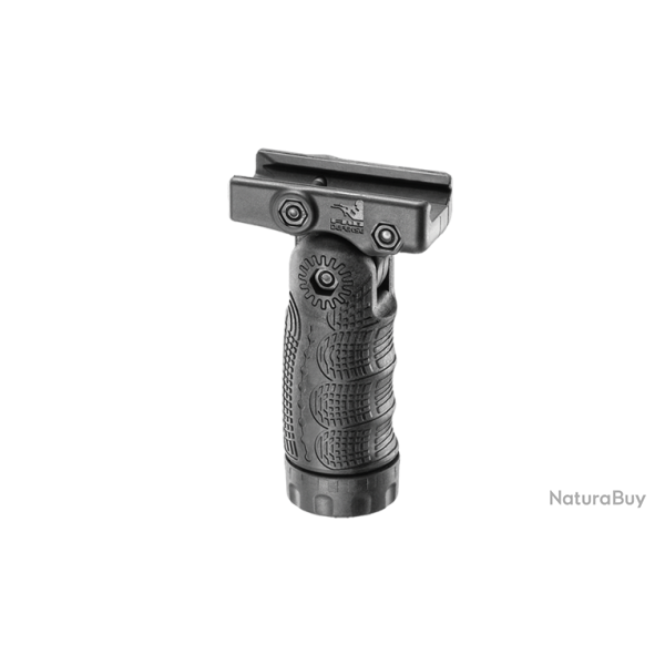 DESTOCKAGE - Poign�e tactique avant 7 positions Noir (noir) - MAKTFL