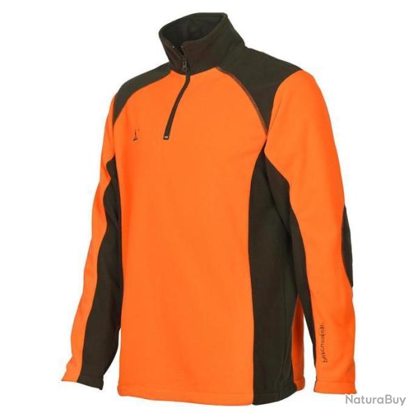 Prix de d�part � 1� !! Polo polaire Orange Percussion Taille S