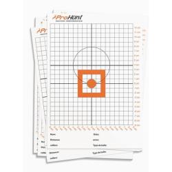 Prix de d&eacute;part &agrave; 1� !! Cibles de r&eacute;glage 100m lot de 100 pi&egrave;ces prohunt ligne Verney Carron