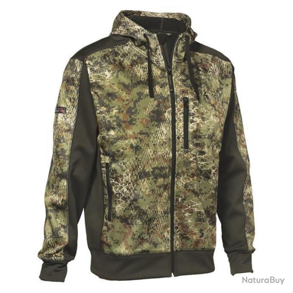 Prix de d�part � 1� !! Blouson zipp� Wolf Prohunt Snake Vert Taille S