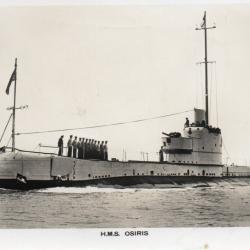 Carte postale HMS Osiris sous-marin -N&deg;8419