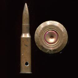 7.62 x 54 R Mosin URSS - cartouche pour mitrailleuse &agrave; &eacute;tui renforc&eacute;