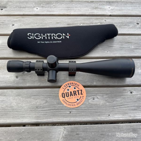 Lunette Benchrest Sightron SIII SIIISS 10-50x60 mm R�ticule Mildot 2eme Plan Focal Tourelle 1/8 MOA