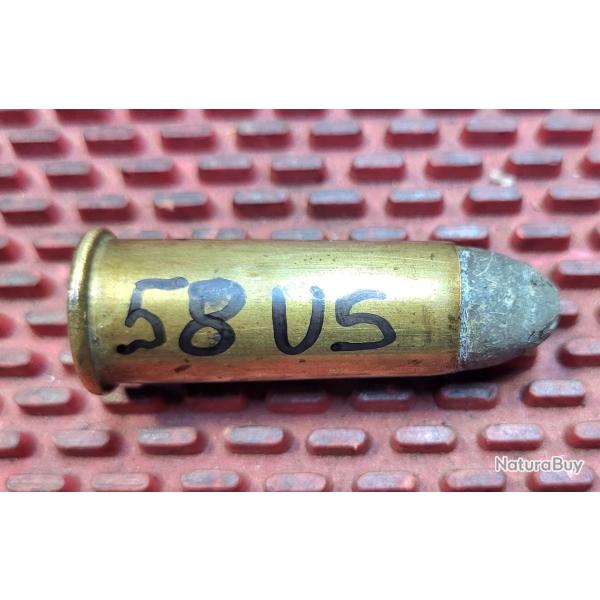 Rare cartouche munition 58 us / 58 Berdan