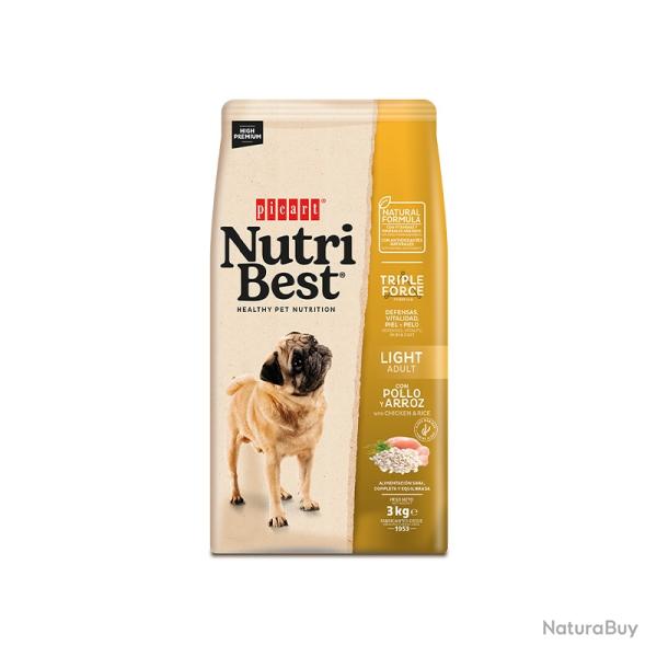 Nutribest ADULT Light Chicken and Rice 15Kg