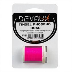 Tinsel phospho DEVAUX Rose