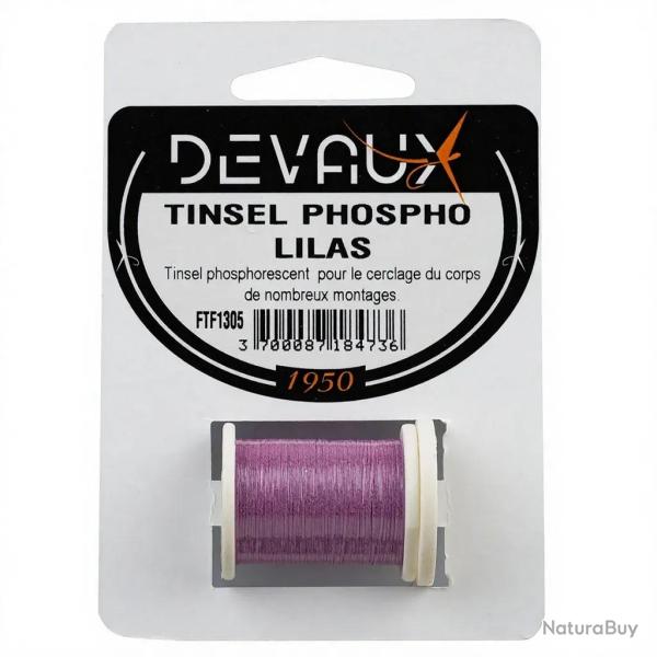 Tinsel phospho DEVAUX Lilas
