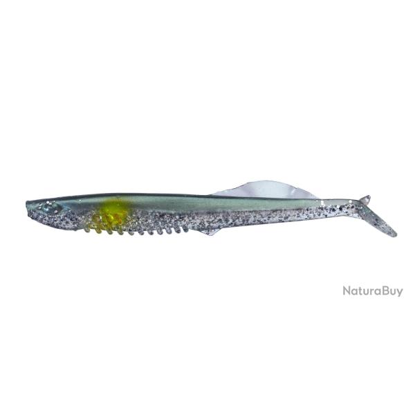 Leurre Souple Gunki V3IB 125 ITB 12,5cm A l'unit� 9,2g Green Shiner Yellow Dot