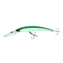Poisson Nageur Yo-Zuri Crystal Minnow DD 90 mm 9,5g Flottant 90mm 2 m Holographic Green Mackerel (HG