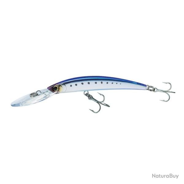 Poisson Nageur Yo-Zuri Crystal Minnow DD 90 mm 9,5g Flottant 90mm 2 m Holographic Sardine (HIW)