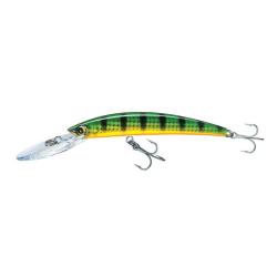 Poisson Nageur Yo-Zuri Crystal Minnow DD 90 mm 9,5g Flottant 90mm 2 m Holographic Perch (HPC)