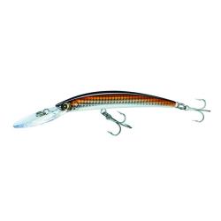 Poisson Nageur Yo-Zuri Crystal Minnow DD 90 mm 9,5g Flottant 90mm 2 m Bronze Silver (HRSN)