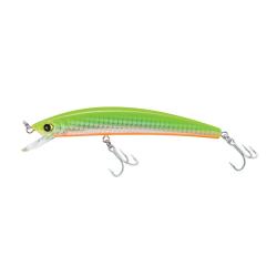 Poisson Nageur Yo-Zuri Crystal Minnow S 70 mm 7,5g Coulant 70mm Holographic Chartreuse (HCL) 1,60 m