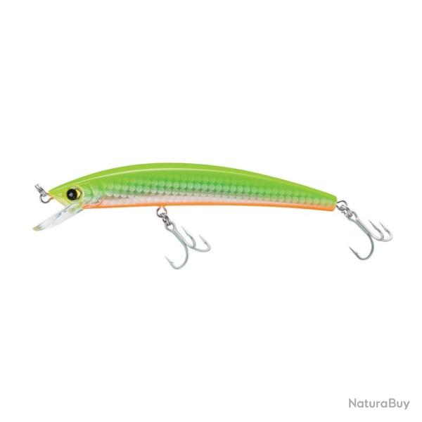 Poisson Nageur Yo-Zuri Crystal Minnow S 70 mm 7,5g Coulant 70mm Holographic Chartreuse (HCL) 1,60 m