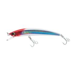 Poisson Nageur Yo-Zuri Crystal Minnow S 70 mm 7,5g Coulant 70mm Red Head (HRH) 1,60 m
